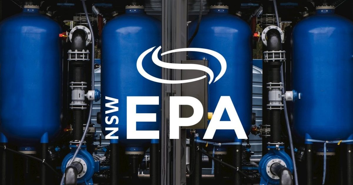 NSW EPA Mobile Wastewater Treatment License